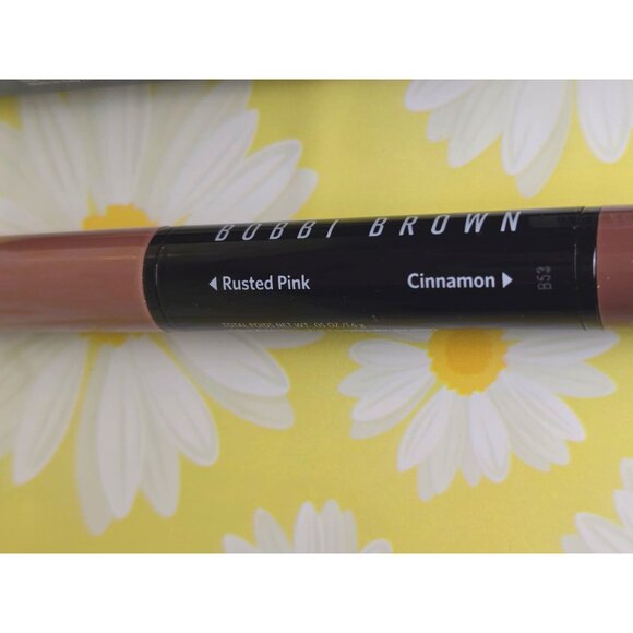 BOBBI BROWN Dual Ended Long Wear Cream Shadow Stick Rusted Pink/Cinnamon - Picture 7 of 12